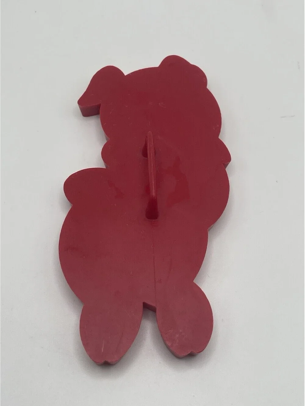 Vtg 1970s Tupperware Porky Pig Cookie Cutter Red Imprint